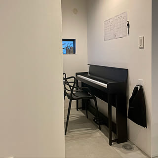 パソコンスペース/電子ピアノの置き場所/ピアノ/電子ピアノのインテリア実例 - 2022-02-19 23:46:57
