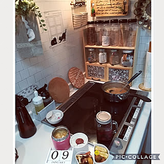 キッチン/RCの出会いに感謝♡/いいね&フォローありがとうございます☆/毎日励みになってます( 〃▽〃)/おはようございます◡̈♥︎...などのインテリア実例 - 2018-01-09 07:30:20