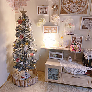 IKEA 照明/ニトリのクリスマスツリー/クリスマス/レース編み/かぎ針編み...などのインテリア実例 - 2021-11-10 21:13:05