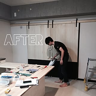 部屋全体/施工風景/コーシャハイム坂下/蓮根/海外インテリアに憧れる...などのインテリア実例 - 2015-10-09 18:20:45