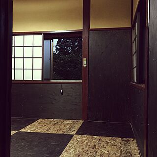 部屋全体/和室を改造/osb/DIYのインテリア実例 - 2015-09-09 13:52:46