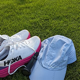 部屋全体/新調しました/hokaoneone/HOKA/Garmin...などのインテリア実例 - 2023-08-05 09:52:23