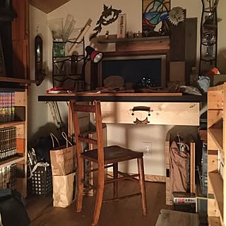 部屋全体/秘密基地/木/ナチュラル/DIY...などのインテリア実例 - 2017-05-22 21:54:37