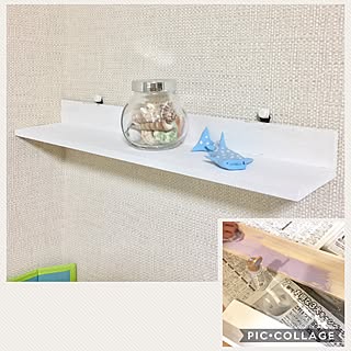 棚/子供部屋はカラフル/勉強机まわり/勉強スペース/子供部屋...などのインテリア実例 - 2017-05-26 22:12:18