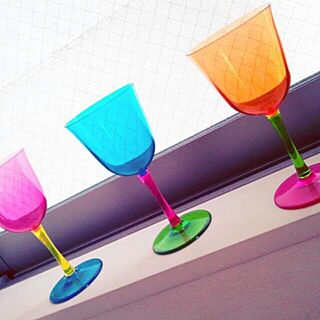 ベッド周り/カラフル/グラス/glassのインテリア実例 - 2013-09-27 14:49:56