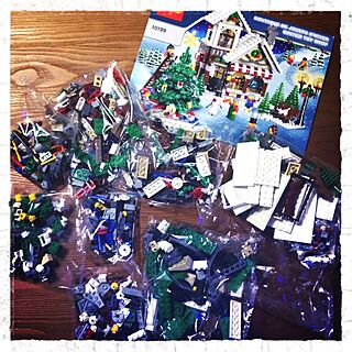 玄関/入り口/LEGO/レゴ/クリスマス/コレクションのインテリア実例 - 2013-10-29 13:05:18