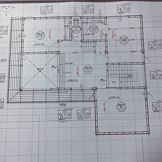 新築建設中/吹き抜けのある家/こどもと暮らす/ビルドインガレージ/建て替え...などのインテリア実例 - 2019-08-27 10:12:50