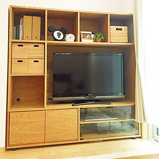 棚/テレビボード/シンプル/一条工務店/シンプルインテリア...などのインテリア実例 - 2016-03-16 16:29:14