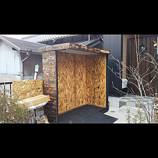 玄関/入り口/バイク小屋 DIYのインテリア実例 - 2018-12-16 18:32:32