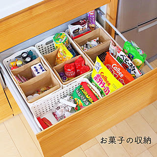 お菓子収納/ウッドワン/シンプルインテリア/スウェーデンハウス/すっきり暮らす...などのインテリア実例 - 2020-05-14 11:53:42