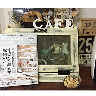 棚/カフェコーナー/yupinokoさん/RoomClip Style/RC三重...などのインテリア実例 - 2016-06-07 17:42:09