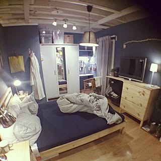 ベッド周り/IKEAのインテリア実例 - 2016-01-05 05:46:55