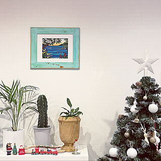 クリスマスインテリア/アレカヤシ/ニトリ/IKEA/植物のある暮らし...などのインテリア実例 - 2021-11-15 23:13:06