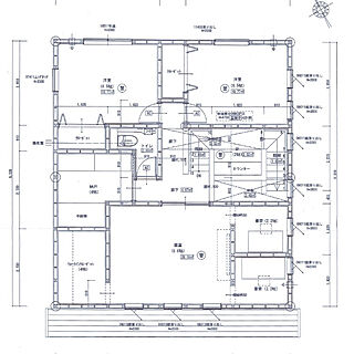 部屋全体/スキップフロアのある家/吹き抜けリビング/吹き抜けのある家/間取り2F...などのインテリア実例 - 2021-01-30 18:35:49