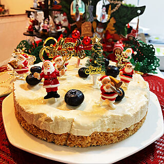 手作り/いちご/手作りケーキ/北欧/クリスマスケーキ...などのインテリア実例 - 2022-12-25 20:41:40