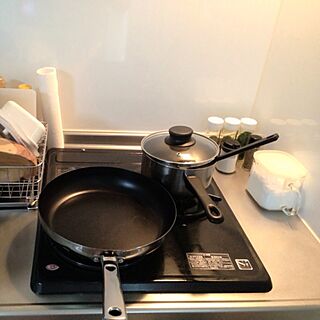 キッチン/白/調味料/調味料入れ/調理器具...などのインテリア実例 - 2013-09-04 14:18:25