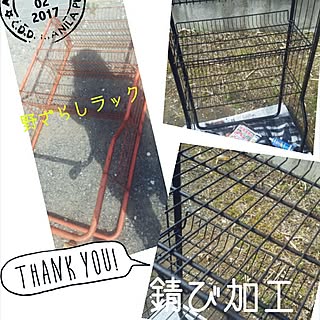 部屋全体/黒が好き/賃貸でも諦めない！/節約インテリア/家にあるものでDIY...などのインテリア実例 - 2017-04-02 17:46:44