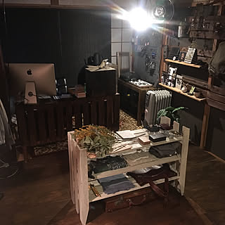 部屋全体/DIY/ドライフラワー/キャンドル/レトロ...などのインテリア実例 - 2018-06-10 22:50:32