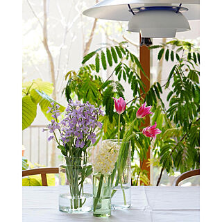 テーブル花/花と暮らす/暮らしに花を/良い香り/春の花...などのインテリア実例 - 2022-04-09 17:59:16