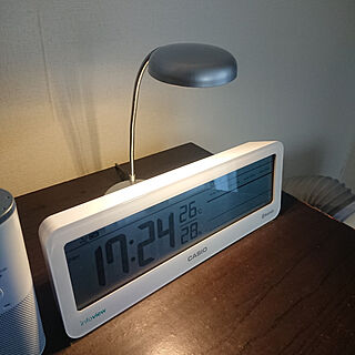 棚/デジタル時計/100均ライト/USBライト/間接照明のインテリア実例 - 2021-04-27 17:29:06