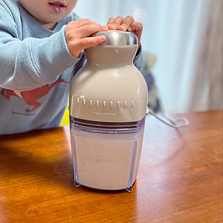 机/こどもと暮らす。/recolteカプセルカッター/おうち見直しキャンペーン/食の見直し...などのインテリア実例 - 2022-01-23 09:34:53