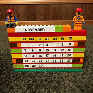 カレンダー/LEGO/毎月1日行事/リビングのインテリア実例 - 2021-11-01 19:51:24