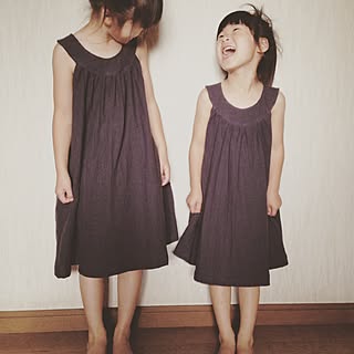 バス/トイレ/子供服/ワンピース/リネン生地/手作り...などのインテリア実例 - 2015-07-05 13:13:59