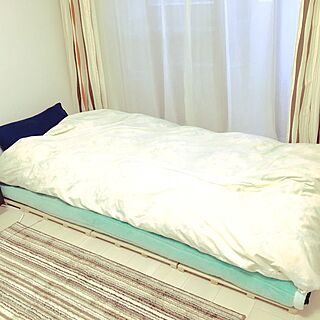 ベッド周り/すのこベッド/すのこのインテリア実例 - 2016-03-06 17:37:38