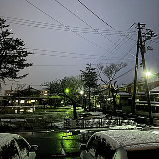 暗くても撮れるカメラ/ちゃっぷい/雪❄️3℃/玄関/入り口のインテリア実例 - 2021-03-02 18:16:39