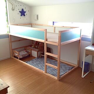 子供部屋/ベッド/KURA/mt CASA/IKEA...などのインテリア実例 - 2015-08-02 17:19:02