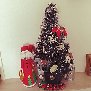 リビング/クリスマスツリー☆/クリスマス/3COINS/セリア...などのインテリア実例 - 2015-11-06 13:36:58