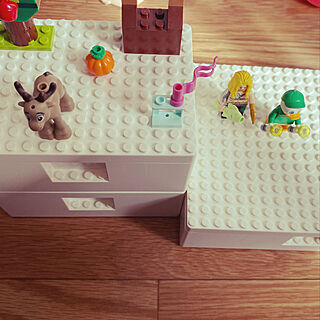 LEGO収納/ビッグレク/LEGO/子供のいる暮らし/IKEA...などのインテリア実例 - 2021-04-14 15:03:40