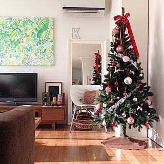 リビング/クリスマスツリー/ニトリ/セリア/IKEA...などのインテリア実例 - 2014-12-14 09:38:58