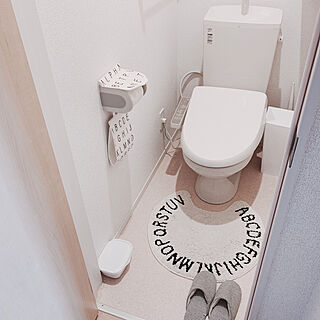 アパート暮らし/モノトーン/ダイソー/バス/トイレのインテリア実例 - 2019-06-27 12:49:23