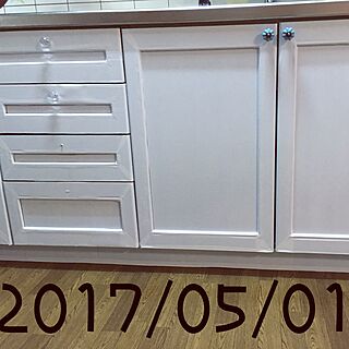 築30年超/昭和感/DIY/キッチンのインテリア実例 - 2017-05-02 13:53:11