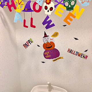 ハロウィン/100均/一人暮らし/秋/バス/トイレのインテリア実例 - 2019-09-12 21:44:10