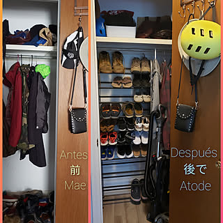 玄関/入り口/Shoes/shoe rack/closet/Entry way...などのインテリア実例 - 2021-07-05 12:01:12