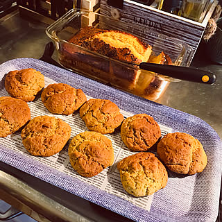 抹茶スコーン/スコーン焼きました/いい香りに癒される/団地暮らし/おかし作り...などのインテリア実例 - 2022-02-07 16:20:35