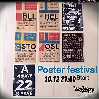 部屋全体/ネットショップ☆/インスタ遊びにきてな☆/10.12 21:00スタート/waywardworks...などのインテリア実例 - 2014-10-10 12:40:41