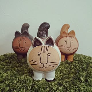 リサラーソン/暮らしのSTORE展2015/dieci cat/dieci/父さん猫は何故か顔黒(笑)のインテリア実例 - 2015-06-27 14:58:40