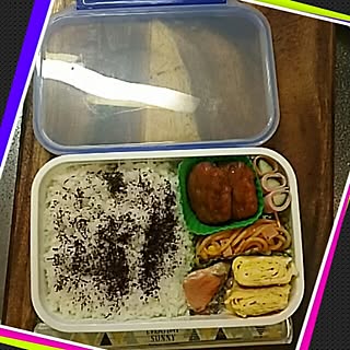 キッチン/2017年/高校生弁当/ガッツリ弁/DK弁当...などのインテリア実例 - 2017-05-17 06:40:34