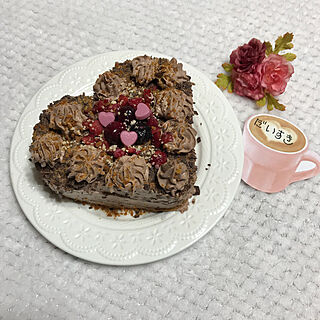 キッチン/手づくりケーキ/手作りケーキ/ショコラケーキ/チョコケーキ...などのインテリア実例 - 2019-02-14 12:50:04