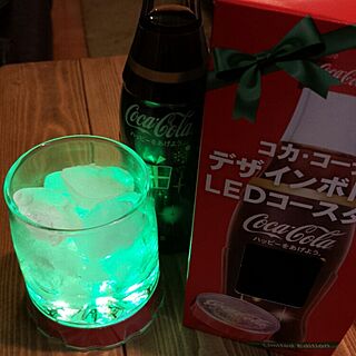 LEDコースター/coca-colaのインテリア実例 - 2015-02-06 00:22:43