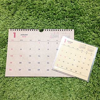 リビング/キャンドゥ/カレンダー2014のインテリア実例 - 2013-12-01 16:58:21