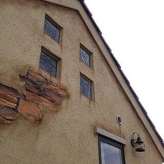 壁/天井/エイジング塗装/ガラスブロックのインテリア実例 - 2013-11-05 22:33:48