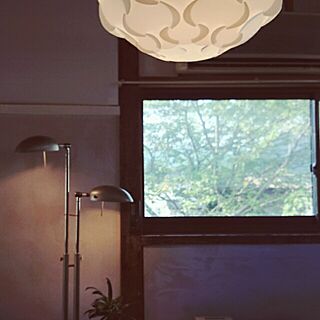 部屋全体/桜の木/窓からの景色/グリーンのインテリア実例 - 2015-07-30 14:59:52