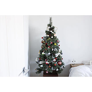 クリスマスツリーオーナメント/クリスマスツリー150cm/暮らし/ANTRY/マンション暮らし...などのインテリア実例 - 2022-11-27 02:05:47