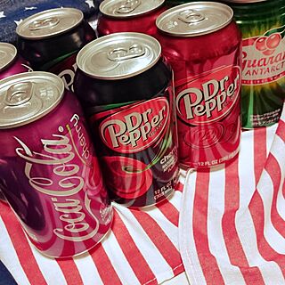 キッチン/コカ・コーラ/ジュース缶/カルディ/アメリカン...などのインテリア実例 - 2017-07-16 20:07:00