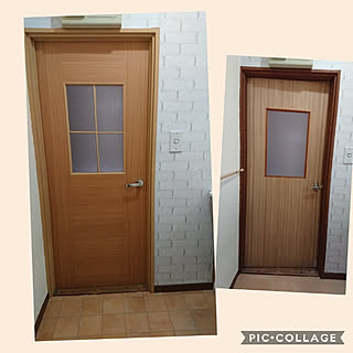 室内ドア リメイクのインテリア実例 Roomclip ルームクリップ