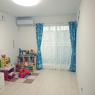 部屋全体/こどもと暮らす。/子供部屋 男の子/準防火地域/小学1年生...などのインテリア実例 - 2017-07-01 16:16:38